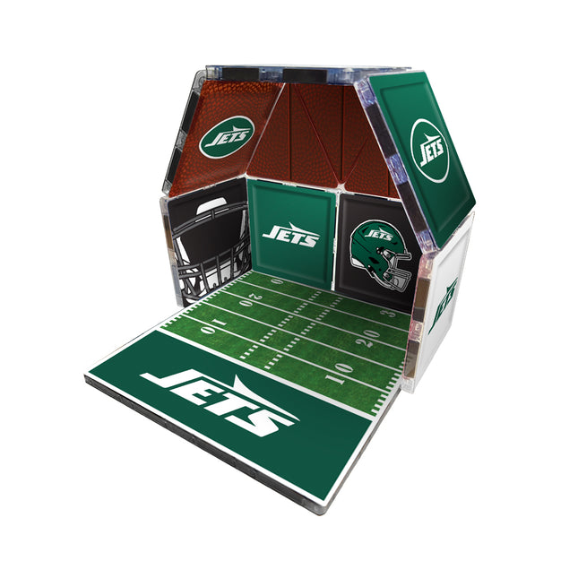 New York Jets Mini Fan Tiles 17 Piece Set