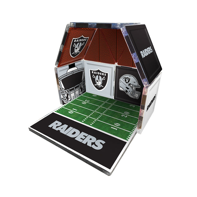 Las Vegas Raiders Mini Fan Tiles 17 Piece Set