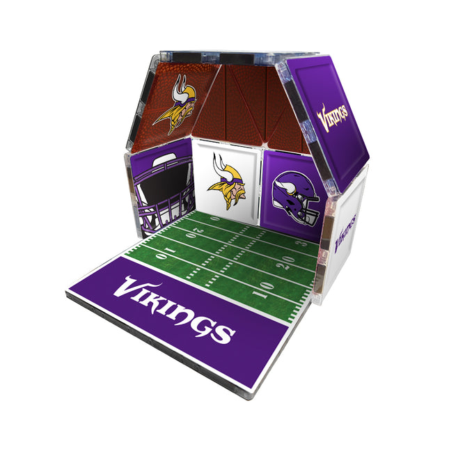 Minnesota Vikings Mini Fan Tiles 17 Piece Set