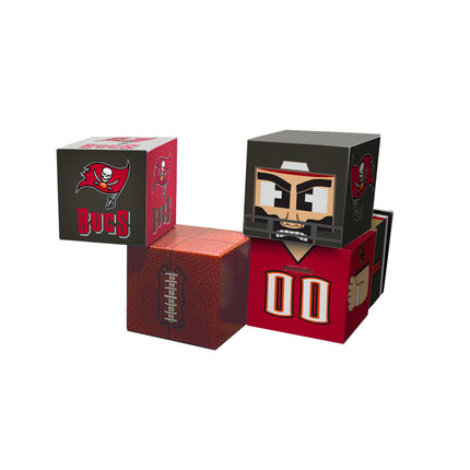 Tampa Bay Buccaneers Magnetic Qubees Fidget Building Cubes