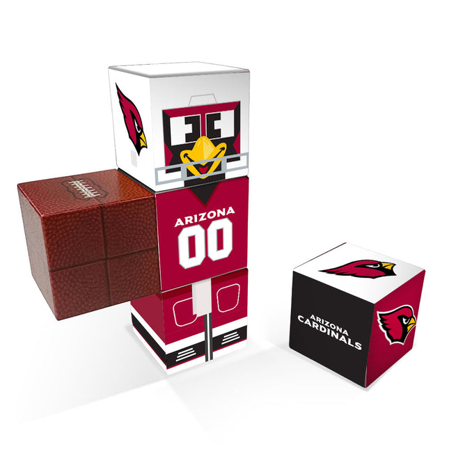 Arizona Cardinals Magnetic Qubees Fidget Building Cubes