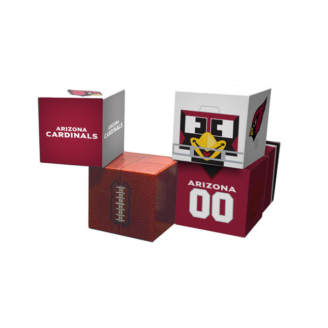 Arizona Cardinals Magnetic Qubees Fidget Building Cubes