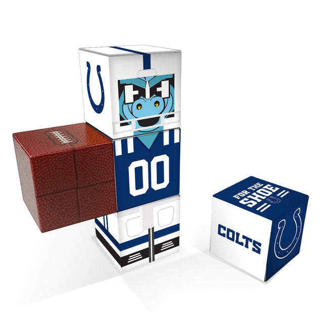 Indianapolis Colts Magnetic Qubees Fidget Building Cubes
