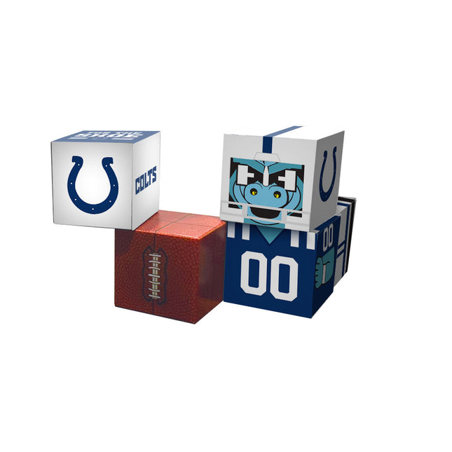 Indianapolis Colts Magnetic Qubees Fidget Building Cubes