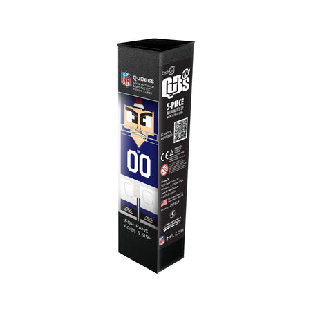 Qubees packaging with NFL branding on a white background