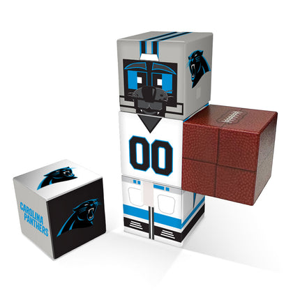 Carolina Panthers Magnetic Qubees Fidget Building Cubes Away Jersey