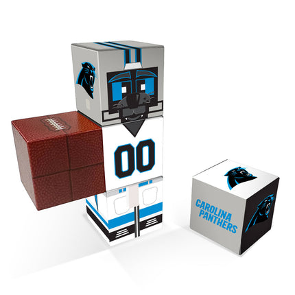 Carolina Panthers Magnetic Qubees Fidget Building Cubes Away Jersey