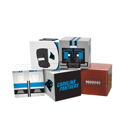 Carolina Panthers Magnetic Qubees Fidget Building Cubes Away Jersey