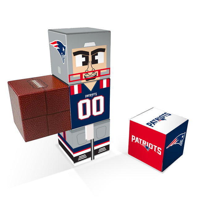 New England Patriots Magnetic Qubees Fidget Building Cubes