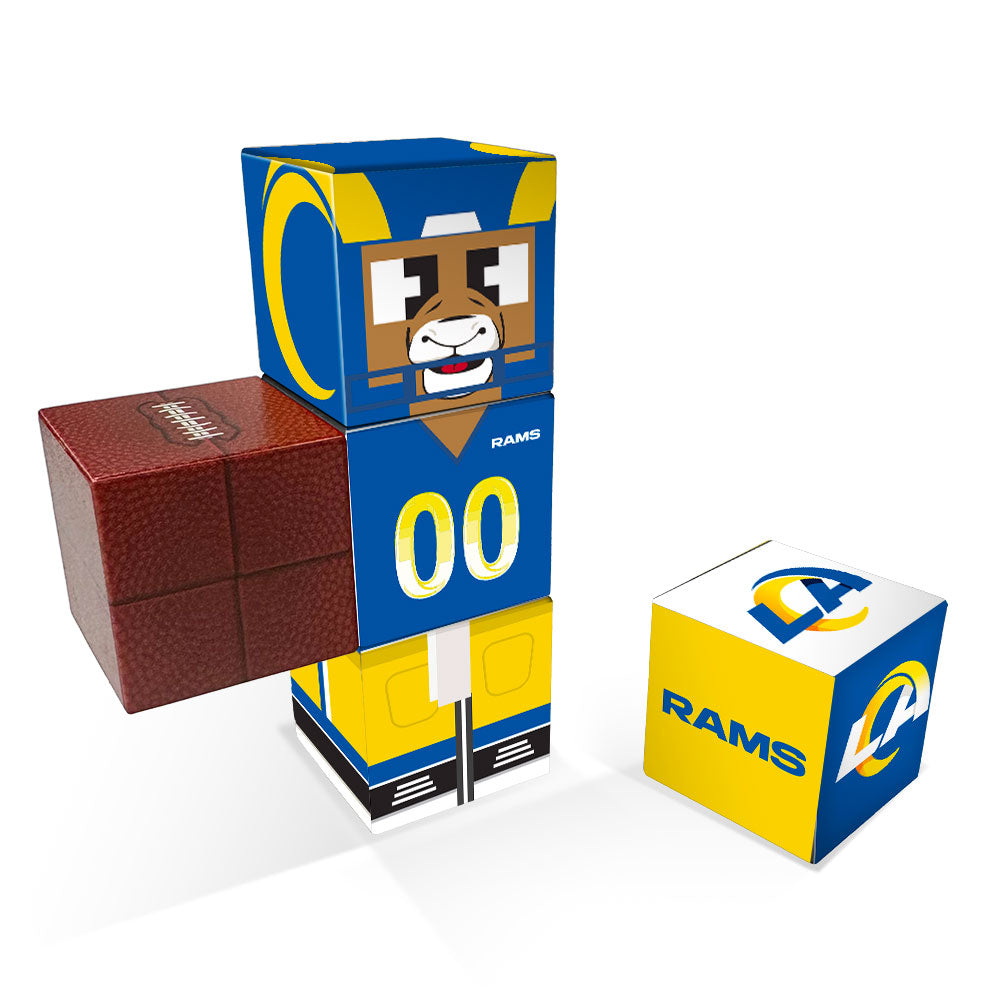 Los Angeles Rams Magnetic Qubees Fidget Building Cubes – CreateOn
