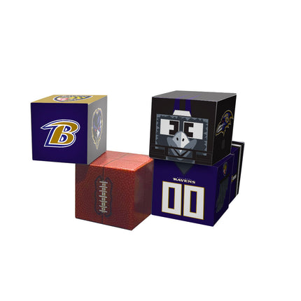 Baltimore Ravens Magnetic Qubees Fidget Building Cubes