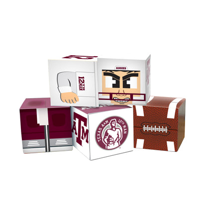 Texas A&M Aggies Magnetic Qubees Fidget Building Cubes Away Jersey