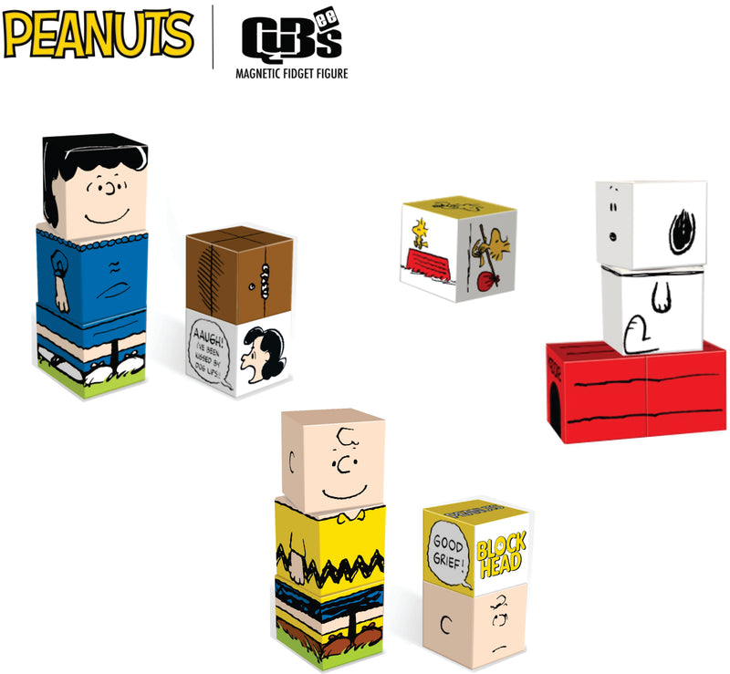 Peanuts Qubees 3 Pack