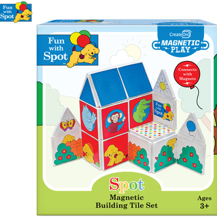 Fun With Spot Magnetic Tile Set 24Pc