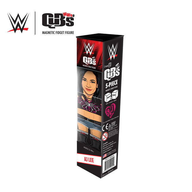 WWE AJ Lee Qubee Magnetic Fidget Figure