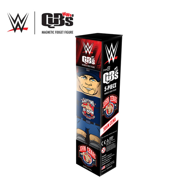 WWE John Cena Magnetic Qubees Fidget Building Cubes - The Last Time Is Now