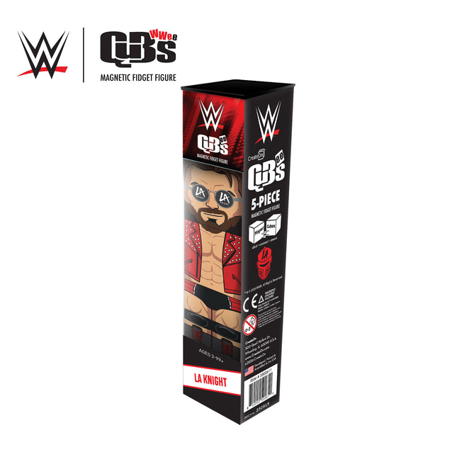 WWE LA Knight Qubee Magnetic Fidget Figure