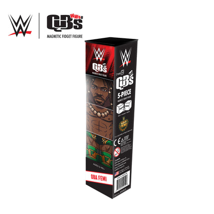 WWE Oba Femi Qubee Magnetic Fidget Figure
