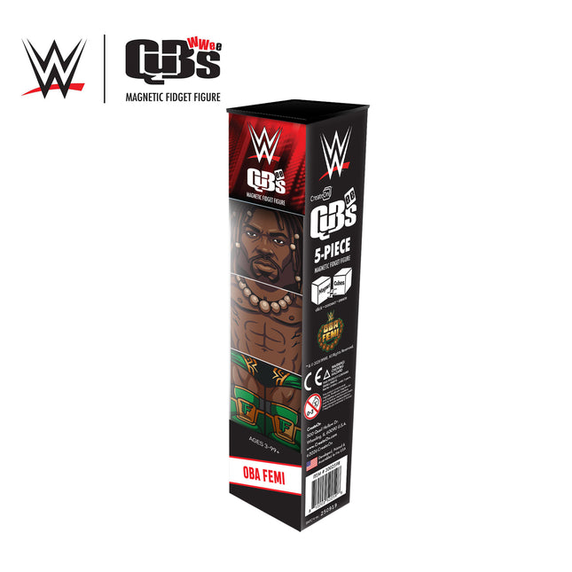 WWE Oba Femi Qubee Magnetic Fidget Figure