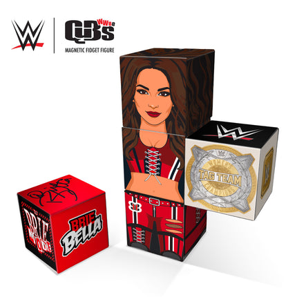 WWE Brie Belle Qubee Magnetic Fidget Figure
