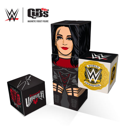 WWE Stephanie Vaquer Qubee Magnetic Fidget Figure