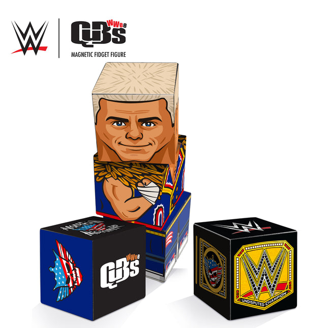 WWE Cody Rhodes Qubee Magnetic Fidget Figure