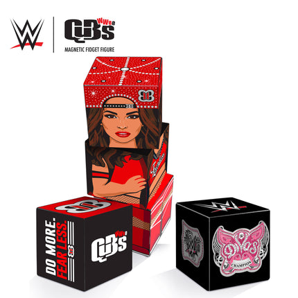 WWE Nikki Bella QuBee Magnetic Fidget Figure