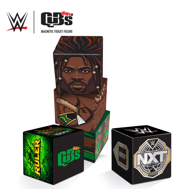 WWE Oba Femi Qubee Magnetic Fidget Figure
