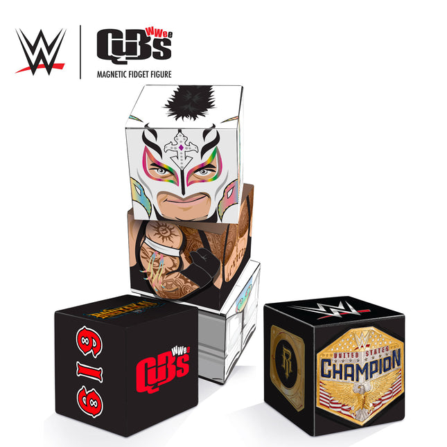 WWE Rey Mysterio Qubee Magnetic Fidget Figure