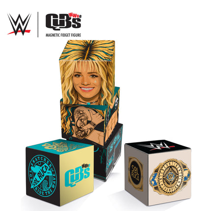 WWE  Sol Ruca Qubee Magnetic Fidget Figure