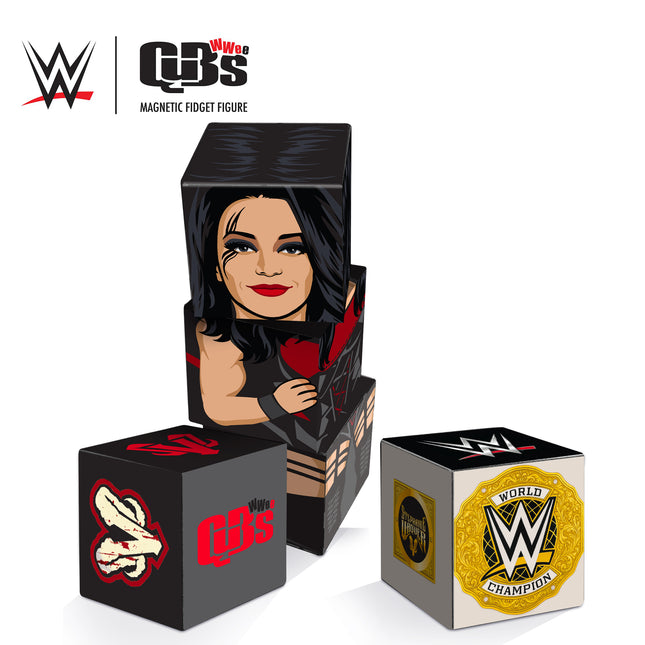 WWE Stephanie Vaquer Qubee Magnetic Fidget Figure