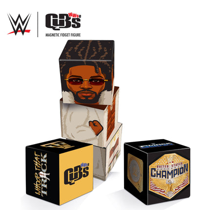 WWE Trick Williams Qubee Magnetic Fidget Figure