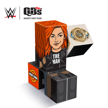 WWE Becky Lynch Qubee Magnetic Fidget Figure