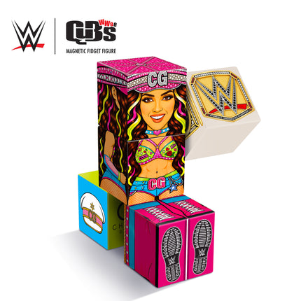 WWE Chelsea Green Qubee Magnetic Fidget Figure
