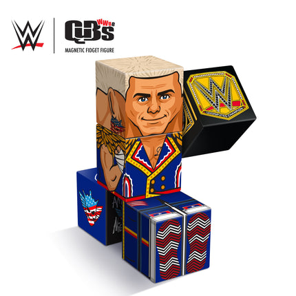 WWE Cody Rhodes Qubee Magnetic Fidget Figure
