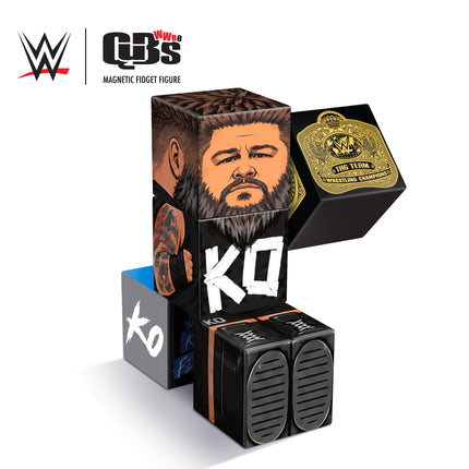 WWE Kevin Owens Qubee Magnetic Fidget Figure