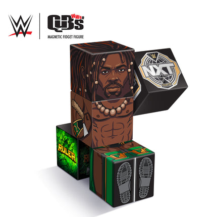 WWE Oba Femi Qubee Magnetic Fidget Figure