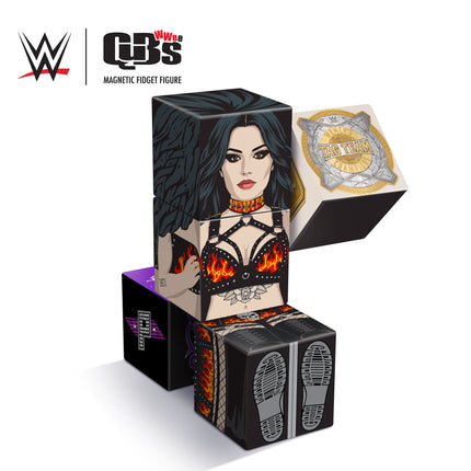WWE Paige Qubee Magnetic Fidget Figure