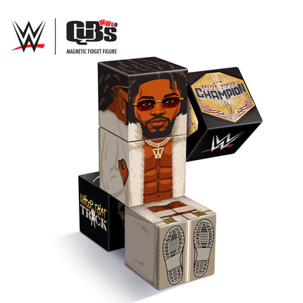WWE Trick Williams Qubee Magnetic Fidget Figure