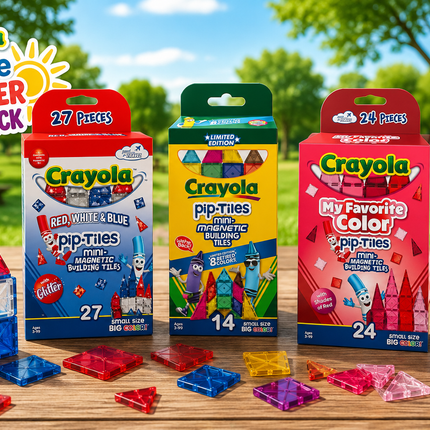 Crayola pip-Tile Summer Fun Bundle     3-sets