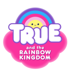 True and the Rainbow Kingdom Logo Medium