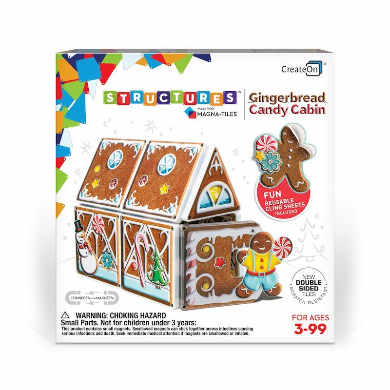 gingerbread magna tiles