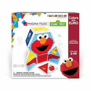 Sesame Street Colors with Elmo Magna Tiles Structure Set