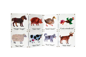 8 Animals Magnatiles Set: Horse, Pig, Duck, Rooster, Sheep, Cow, Dog, Goat