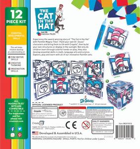 Cat In The Hat Magna Tiles 3d Box Back