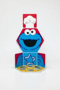 Sesame Street Chef Cookie Monster Magnatile Set