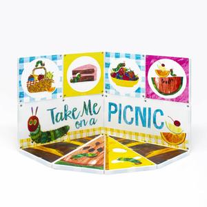 Eric Carle Very Hungry Caterpillar Spring Picnic Structure Set on White Background