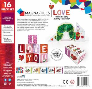 Love from The Very Hungry Caterpillar Magnatile Structure Set Box