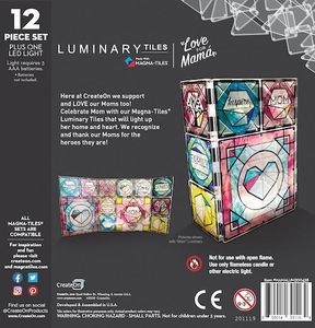Love for Mama Luminary Magna Tiles Box