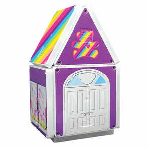 Build a Bear Pajama Party Cub Condo Magnatiles Front Door on White Background